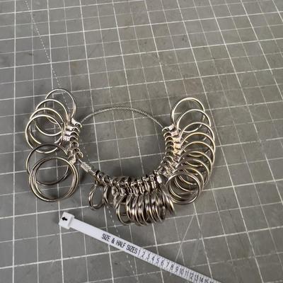 Ring Sizer Set Metal Checker 