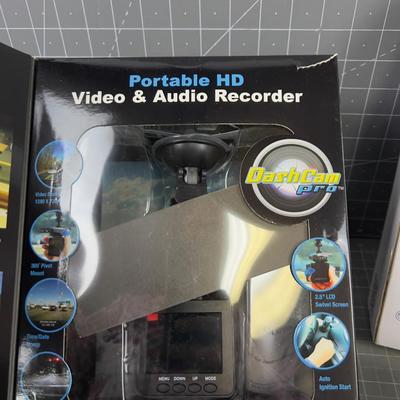 Portable Video Player, DASH Cam, and Back Up Camera 