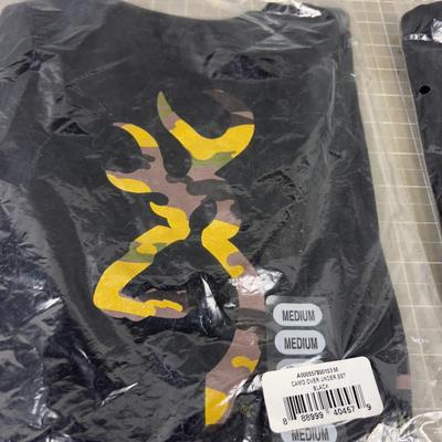 2 BROWNING T-Shirts Med & XL 