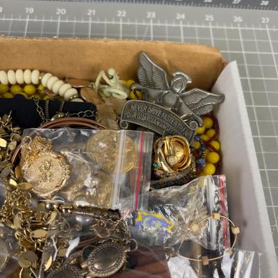Tray of Costume Jewelry