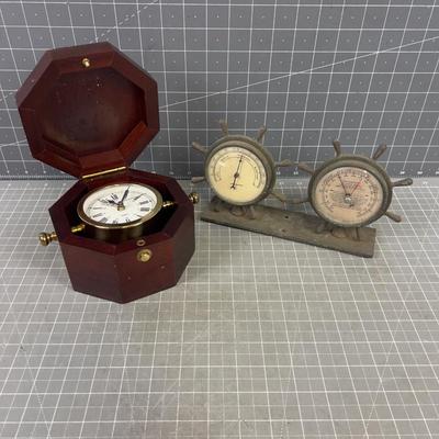 Weather Station and Clock in the Box