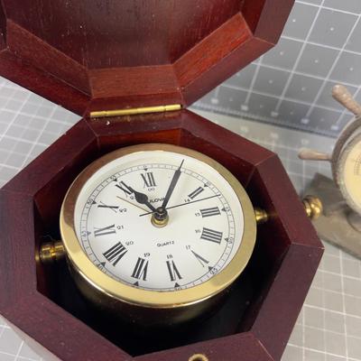 Weather Station and Clock in the Box