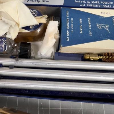 Vintage J C HIGGINS Shot Gun Cleaning Kit