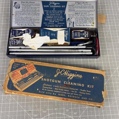 Vintage J C HIGGINS Shot Gun Cleaning Kit