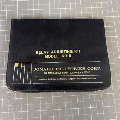 Vintage RELAY Adjusting Kit