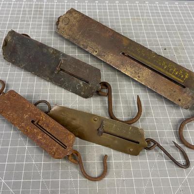 4 Spring Scales