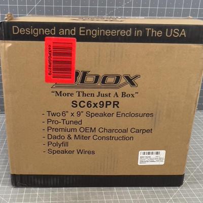 2 Speaker Boxes, NEW in the Box