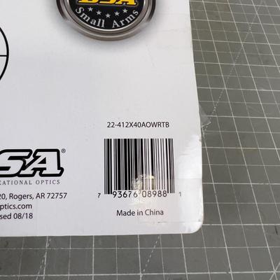 BSA Riffle Scope NEW on the Card