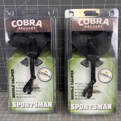 2 Cobra Archery Double Caliper Bow Release 
