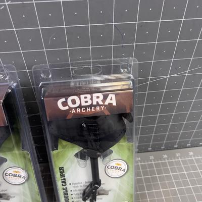 2 Cobra Archery Double Caliper Bow Release 