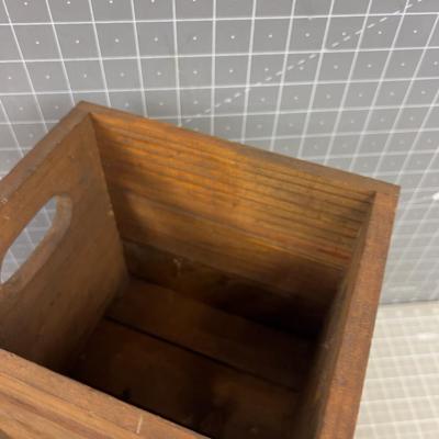 3 Smaller ANTIQUE WOOD CRATES 