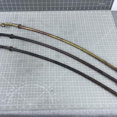 3 Brass Griffin Head Legs 