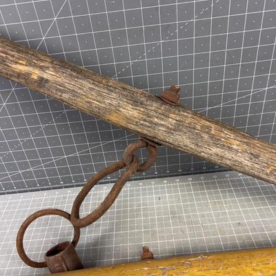 4 Pieces of OLD Plow Horse Tac