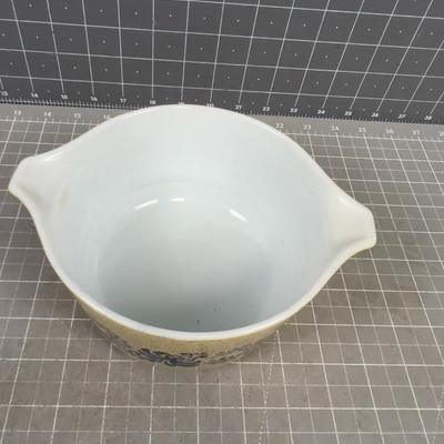 PYREX Dish "HOMESTEAD BLUE" Pattern Color 