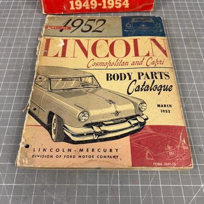 1950's Shop Manual PONTIAC AND LINCOLN