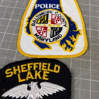 Police Patches and Buttons