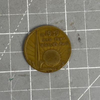1939 Worlds Fair Coin, COLLECTIBLE