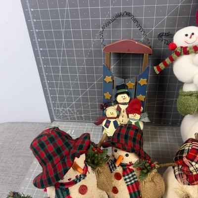 Another Mixed Lot of Snowmen TALLER 