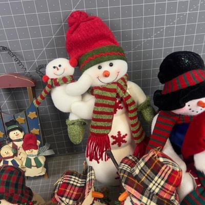 Another Mixed Lot of Snowmen TALLER 