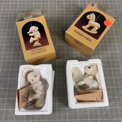 2 Precious Moments Ornament 