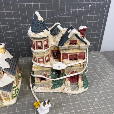 Christmas Village Houses 3