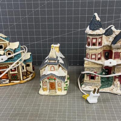 Christmas Village Houses 3