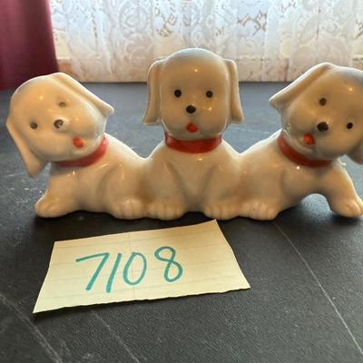 Trio of puppies