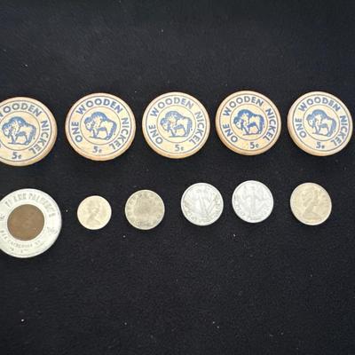 Misc Tokens, coins, Mementos