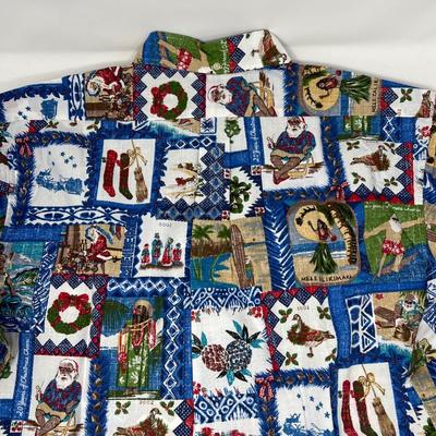 Reyn Spooner Mele Kalikimaka Hawaiian Christmas XXXL Men’s Shirt