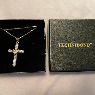 Vintage 925 Cross Pendant