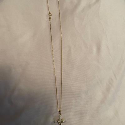 Vintage 925 Cross Pendant