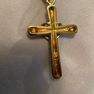 Vintage 925 Cross Pendant