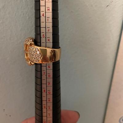Vintage 925 Buckle Ring