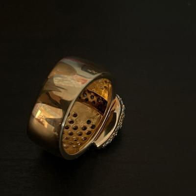 Vintage 925 Buckle Ring