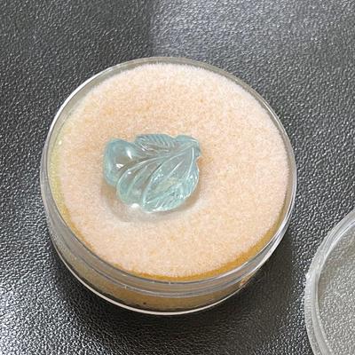 Natural Hand Carved Aquamarine