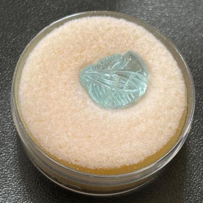 Natural Hand Carved Aquamarine