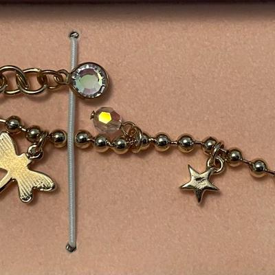 New in Box Kirks Foley Charm Bracelet