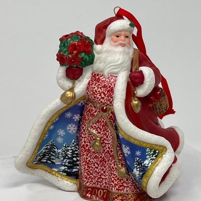 2007 Danbury Mint Santa Ornament