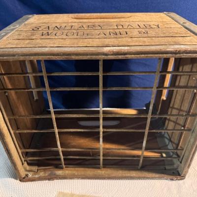 Crates and Vintage Advertisements
