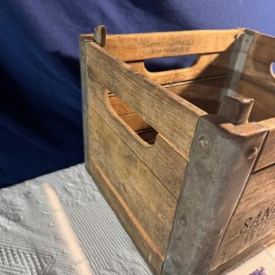 Crates and Vintage Advertisements