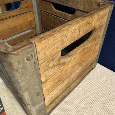 Crates and Vintage Advertisements