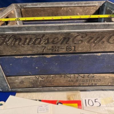 Crates and Vintage Advertisements