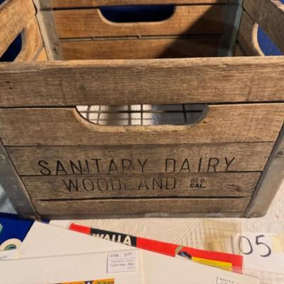Crates and Vintage Advertisements