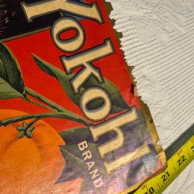 Crates and Vintage Advertisements