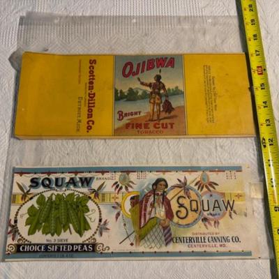 Crates and Vintage Advertisements