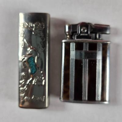 Vintage Ronson Lighter and Lighter Cover