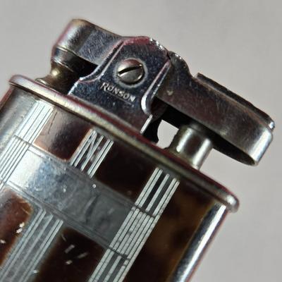 Vintage Ronson Lighter and Lighter Cover