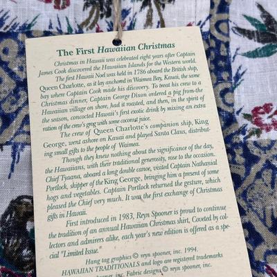 XL Reyn Spooner Mele Kalikimaka Men’s Shirt