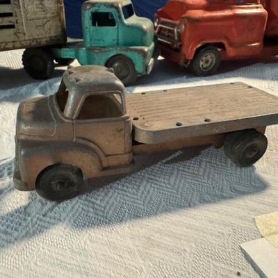 Vintage Metal Trucks and Trailers