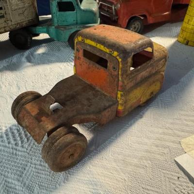 Vintage Metal Trucks and Trailers